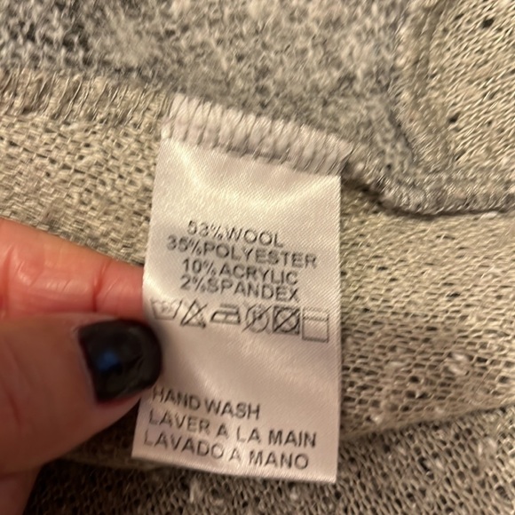 Forla Paris Gray Tunic/Sweater Sz S EUC - Picture 7 of 7